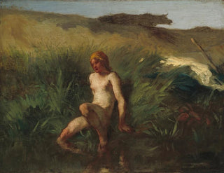 La Baigneuse - Jean-François Millet — artwork view