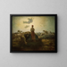 The Herdsman's Keeper - Jean-François Millet — framed artwork on a wall