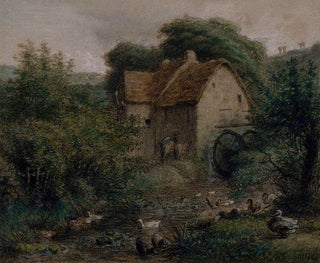 The Old Mill - Jean-François Millet — artwork view