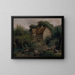 The Old Mill - Jean-François Millet — framed artwork on a wall