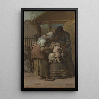 JeanFranois Millet - The Sheepshearers.webp