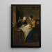 Les Jeunes Couturières - Jean-François Millet — framed artwork on a wall