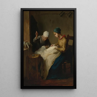 JeanFranois Millet - The young seamstresses.webp