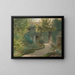 Thodore Rousseau's House in Barbizon - Jean-François Millet — framed artwork on a wall