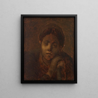 JeanFranois Millet - Tte de paysanne tude.webp