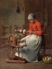 Woman Spinning - Jean-François Millet — artwork view