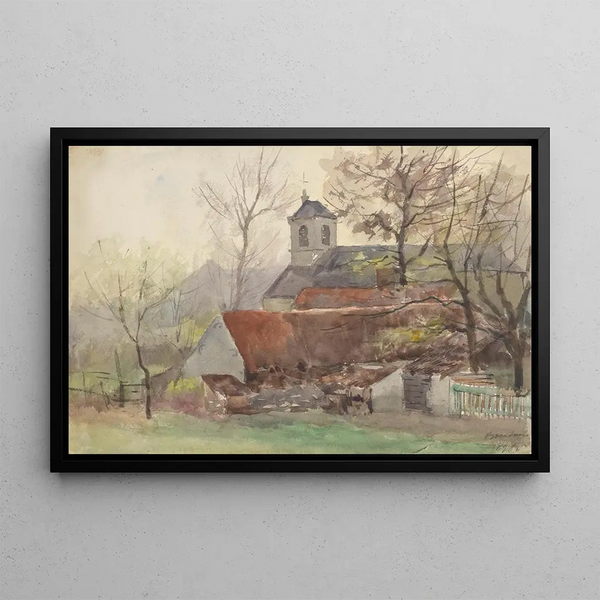 Église de Boendael - Jean-François Taelemans — framed artwork on a wall
