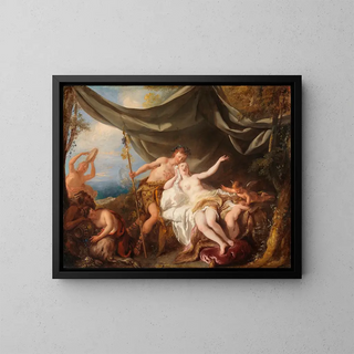 Bacchus et Ariane - Jean-François de Troy — framed artwork on a wall