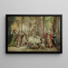 Condemnation of Haman - Jean-François de Troy — framed artwork on a wall