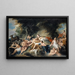 Diane et Actéon - Jean-François de Troy — framed artwork on a wall