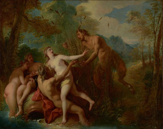 Pan and Syrinx - Jean-François de Troy — artwork view