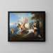 L'Enlèvement d'Europe - Jean-François de Troy — framed artwork on a wall
