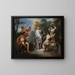 The Judgment of Paris - Jean-François de Troy — framed artwork on a wall