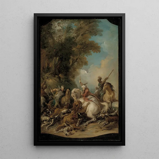 JeanFranois de Troy - The Lion Hunt.webp