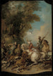 La Chasse au lion - Jean-François de Troy — artwork view