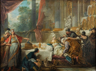 The Condemnation of Aman - Jean-François de Troy — artwork view