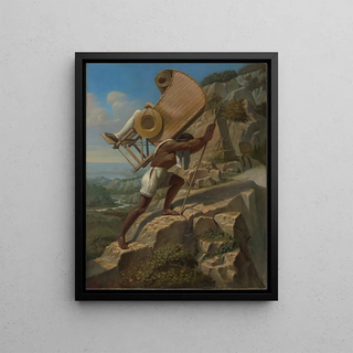 JeanFrdric Waldeck - The Artist Carried in a Sillero over the Chiapas from Palenque to Ocosingo Mexico.webp