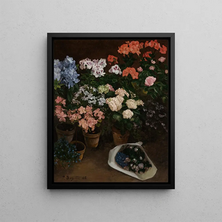 JeanFrederic Bazille - Pot de fleurs.webp