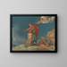 The Sacrifice of Isaac - Jean-Hippolyte Flandrin — framed artwork on a wall