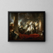 Coresus se sacrifiant pour sauver Callirhoe - Jean-Honoré Fragonard — framed artwork on a wall