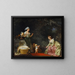 The First Steps - Jean-Honoré Fragonard — framed artwork on a wall
