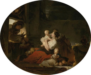 La Famille heureuse - Jean-Honoré Fragonard — artwork view