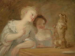 La Performance - Jean-Honoré Fragonard — artwork view
