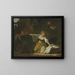 Young Laundresses - Jean-Honoré Fragonard — framed artwork on a wall