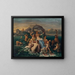 The Triumph of Galatea - Jean-Jacques-François Monanteuil — framed artwork on a wall