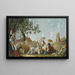 Les Amusements de l'enfance - Jean-Jacques Bachelier — framed artwork on a wall