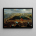 Constitution Day Painting on Place de la Concorde on November 12, 1848 - Jean-Jacques Champin — framed artwork on a wall