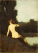 A Bather Echo - Jean-Jacques Henner — artwork view