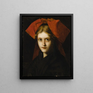 JeanJacques Henner - Alsatian young woman.webp