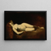 Sleeping Woman - Jean-Jacques Henner — framed artwork on a wall