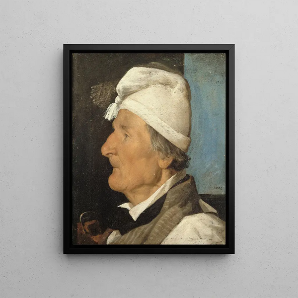 The Carpenter - Jean-Jacques Henner — framed artwork on a wall