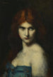 Study of a Woman's Head - Jean-Jacques Henner — artwork view