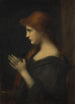 Young woman praying - Jean-Jacques Henner — artwork view