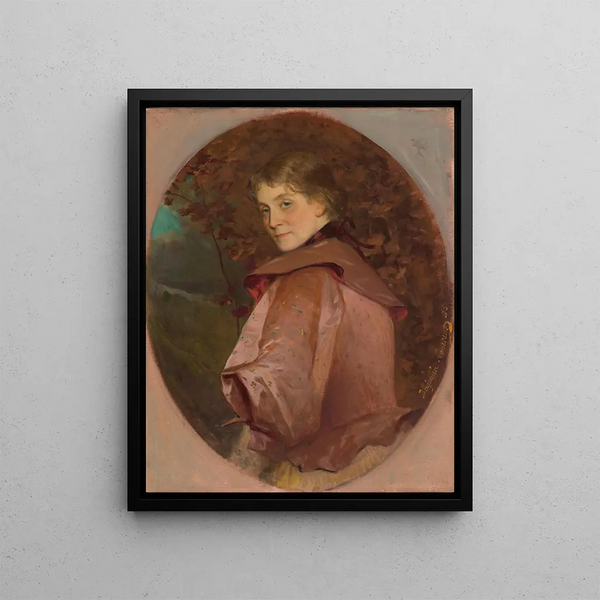 Mary Newton Foote Henderson - Jean-Joseph Benjamin-Constant — framed artwork on a wall