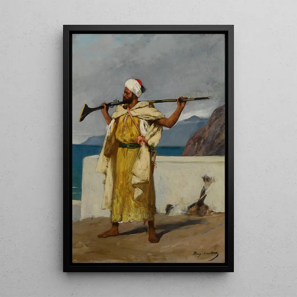 The Guard - Jean-Joseph Benjamin-Constant — framed artwork on a wall