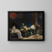 The Serbian Concubine - Jean-Joseph Benjamin-Constant — framed artwork on a wall