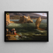 La Baie de Naples - Jean-Joseph-Xavier Bidauld — framed artwork on a wall