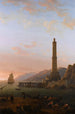 The Genoa Lighthouse - Jean-Joseph-Xavier Bidauld — artwork view