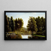 Le Parc à Mortefontaine - Jean-Joseph-Xavier Bidauld — framed artwork on a wall