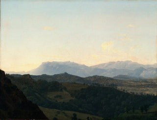 Les montagnes sabines - Jean-Joseph-Xavier Bidauld — artwork view