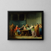 Bérénice reproaching Ptolemy - Jean-Joseph Taillasson — framed artwork on a wall