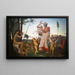 Anachronism Bacchus and Love - Jean-Léon Gérôme — framed artwork on a wall