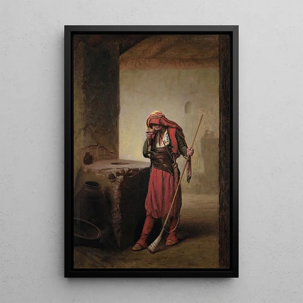 Arnaut Buvant - Jean-Léon Gérôme — framed artwork on a wall