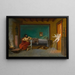 Cupid running out - Jean-Léon Gérôme — framed artwork on a wall