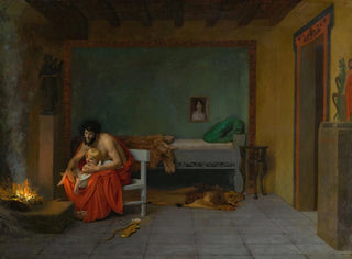 The Shivering Members of Cupid, the Hot Coals - Jean-Léon Gérôme — artwork view
