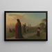Dante - Jean-Léon Gérôme — framed artwork on a wall